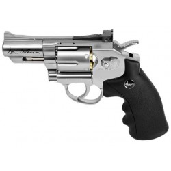 Revólver ASG Dan Wesson 2.5" Plata Co2