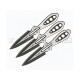 BJ031 LANZADORES Blackjack Performance Three Piece Throwing Knif