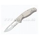 BE79873 NAVAJA BERETTA AIRLIGHT II SILVER ALUMINUM HANDLE