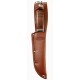 KA1234 cuchillo Ka-Bar Game Hook Leather Handle