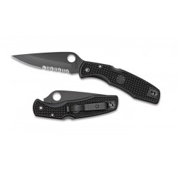 Navaja Spyderco Endura 4 Black Blade Parc Serr