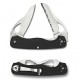 BY20GPS Navaja Byrd Wings G10 Plain Edge & Serrated Edge
