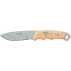 TP56 cuchillo Tops Cochise White Micarta Handle