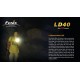 LD40 Linterna FENIX (248 LUMENS) 7 Modos
