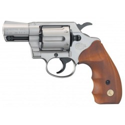 Revólver Detonador Colt Detective Special Níquel/Wood 380/9 mm