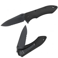 Navaja Maxpedition Ferox Serrated Edge Black