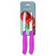 Cuchillos Cocina Victorinox  Swiss Classic Rosa Sierra 2 Ud