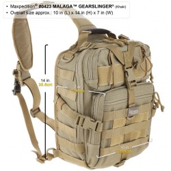 Maxpedition Malaga Gearslinger Black