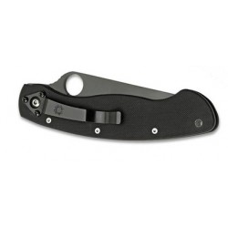 Navaja Spyderco Military Black Blade