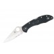 Navaja Spyderco Delica 4 Black Par Serrada