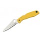 Navaja Spyderco Pacific Salt Yellow FRN Serrated