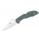 Navaja Spyderco Delica 4 Foliage Green Part Serrated