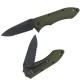 Navaja Maxpedition Ferox Serrated Edge Green