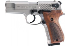 Pistola Detonadora Walther P88 Niquel/Madera 9 mm
