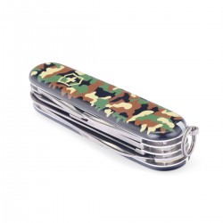 Victorinox - Navaja Suiza Multiusos Huntsman 15 usos Camuflaje