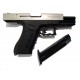 Pistola Detonadora Zoraki 917 Cromo 9 mm (Réplica Glock 17)