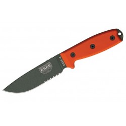 ESEE Model 4 Naranja Parc Serrado