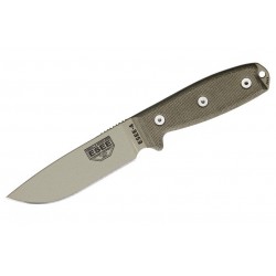 ESEE Model 4 Filo Liso Desert Tan