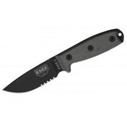 ESEE Model 3 Serrado Pomo Plano