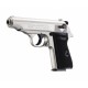 Pistola Detonadora Walther PP Niquel 9 mm