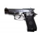 Pistola Detonadora Valtro 85 Combat Cromo 9 mm