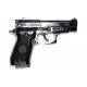 Pistola Detonadora Valtro 85 Combat Cromo 9 mm