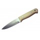 Cuchillo JV Bushcraft Micarta Blanca