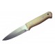 Cuchillo JV Bushcraft Micarta Blanca