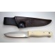 Cuchillo JV Bushcraft Micarta Blanca