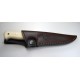 Cuchillo JV Bushcraft Micarta Blanca