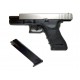 Pistola Detonadora Bruni Tipo 17 Cromo 9 mm (Réplica Glock 17) 