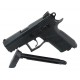 Pistola CO2 ASG CZ 75D P-07 Duty Blowblack