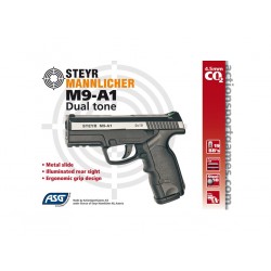 Pistola CO2 ASG Steyr M9-A1 Dualtone Non Blowback