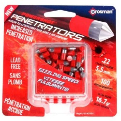 Balines Crosman Red Flight Penetrators 5,5 mm 100 ud