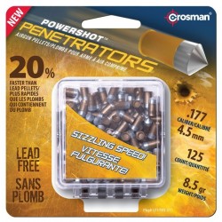 Balines Crosman Gold Flight Penetrators 4,5 mm 125 ud