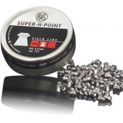 Balines RWS Super H Point 4,5 mm 500 ud