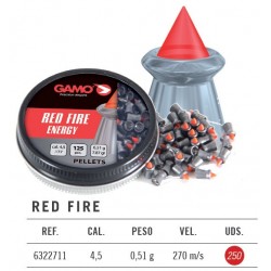 Balines Gamo Red Fire 4,5 mm 125 ud