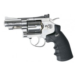 Revólver ASG Dan Wesson 2.5" Plata Co2