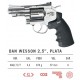 Revólver ASG Dan Wesson 2.5" Plata Co2