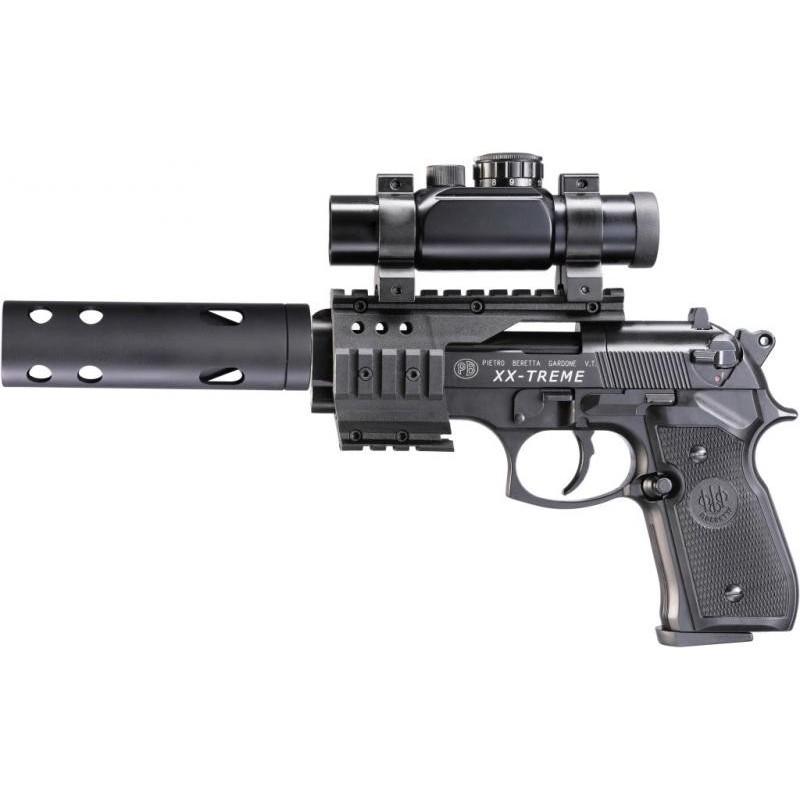 トイガン WESTERN ARMS BERETTA M92FS PREMIUM BLACK Beretta M 92 FS XX-Treme Co2 Full Metal, compra online