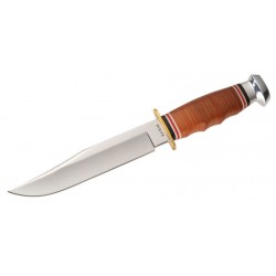 KA1236 cuchillo Ka-Bar Bowie Leather Handle