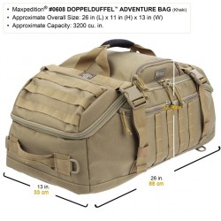 Maxpedition Doppleduffel Adventure Bag Khaki