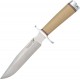 Blackjack Classic Blades Model 1-7 Antique Ivory Micarta Aluminum Pommel.