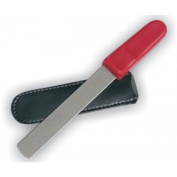 Victorinox - Piedra de Afilar de Diamante Rojo Victorinox - Funda de Piel