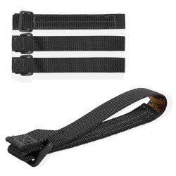 Cintas Conexión Maxpedition Tactie straps 5" Black 4 Unidades