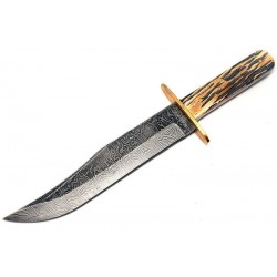 Bear & Son Damascus Bowie