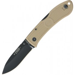 Ka-Bar Dozier Folding Hunter Coyote Brown Hoja Negra