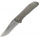 CRKT Drifter Stainless Handle Plain Edge