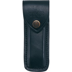 Funda Navaja Buck 110 Belt Sheath.Black leather with Buck