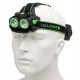 Linterna frontal Led Lenser XEO19R Negra-Verde